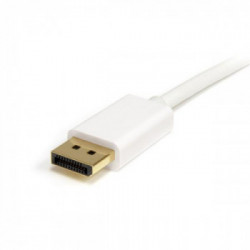 StarTech.com Cavo adattatore Mini DisplayPort 1.2 a DisplayPort 4k bianco da 2m - M/M