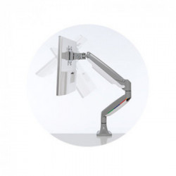 Kensington K55470EU supporto da tavolo per Tv a schermo piatto 81,3 cm (32") Morsa/Bullone di ancoraggio Grigio, Argento