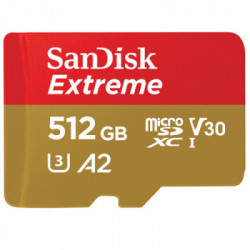 SanDisk Extreme memoria flash 512 GB MicroSDXC UHS-I Classe 10