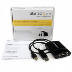 StarTech.com Adattatore convertitore video attivo DisplayPort a DVI Dual Link - DP a DVI-D - 2560x1600
