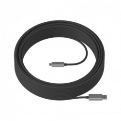 Logitech Strong cavo USB 10 m 3.2 Gen 2 (3.1 Gen 2) USB A USB C Nero