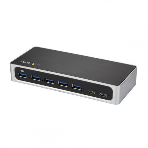 StarTech.com Hub USB-C a 7 porte - 5x USB-A + 2...