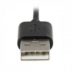 StarTech.com Cavo connettore ad angolo lightning a 8 pin Apple a USB nero da 2 m per iPhone/iPod/iPad