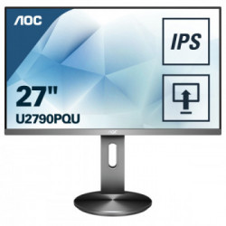 AOC Gaming U2790PQU monitor piatto per PC 68,6 cm (27") 3840 x 2160 Pixel 4K Ultra HD LED Nero, Titanio
