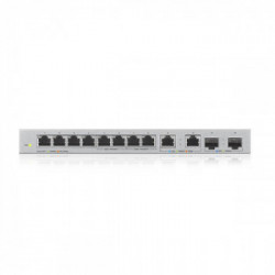 Zyxel XGS1010-12 Non gestito Gigabit Ethernet (10/100/1000) Argento