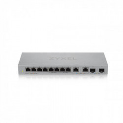 Zyxel XGS1010-12 Non gestito Gigabit Ethernet (10/100/1000) Argento