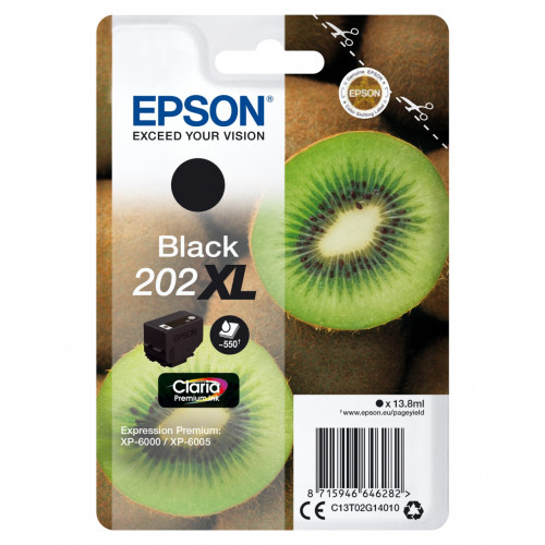 Epson Kiwi Singlepack Black 202XL Claria...