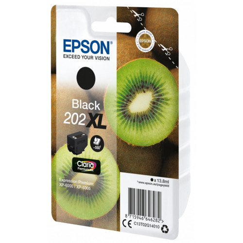 Epson Kiwi Singlepack Black 202XL Claria...