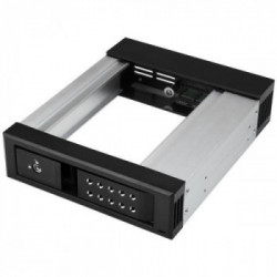 StarTech.com Modulo Hot Swap per Disco Rigido da 5,25" a 3,25" - per Dischi SATA/SAS da 3,5" - Trayless - Allumunio