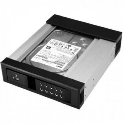 StarTech.com Modulo Hot Swap per Disco Rigido da 5,25" a 3,25" - per Dischi SATA/SAS da 3,5" - Trayless - Allumunio
