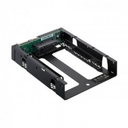 QNAP QDA-A2AR contenitore di unità di archiviazione Enclosure HDD/SSD Nero 2.5"
