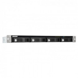 QNAP TR-004U array di dischi Nero, Grigio
