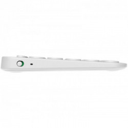 Logitech K380 tastiera Bluetooth QWERTZ Tedesco Bianco