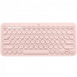 Logitech K380 tastiera Bluetooth QWERTZ Tedesco Rosa