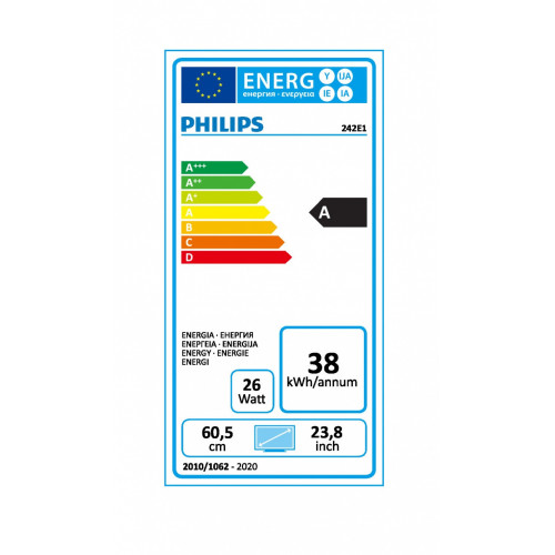 Philips E Line 242E1GAJ/00 LED display 60,5 cm...