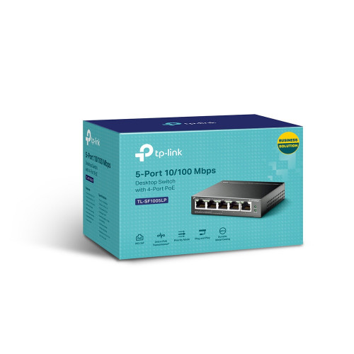 TP-LINK TL-SF1005LP hub di interfaccia 1000...