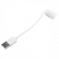 StarTech.com Cavo USB a Lightning a spirale da 0,6m - bianco