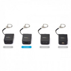 StarTech.com Adattatore compatto da USB C a DisplayPort 1.4 - 8K 60Hz/4K Convertitore video da USB-C a DP con portachiavi ad