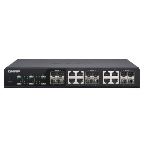 QNAP QSW-M1208-8C switch di rete Gestito 10G...