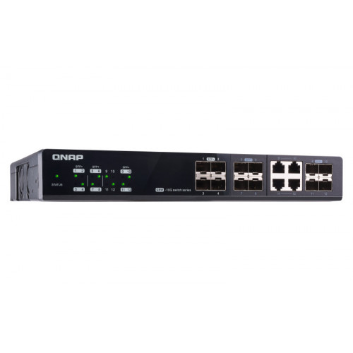 QNAP QSW-M1204-4C switch di rete Gestito 10G...
