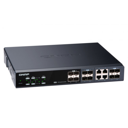 QNAP QSW-M1204-4C switch di rete Gestito 10G...
