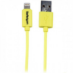 StarTech.com Cavo USB Apple a connettore Lightning da 8 pin per ricarica iPhone 5 / Ipad air / Ipod da 1m - giallo