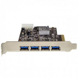 StarTech.com Scheda PCIe a 4 porte USB 3.1 (10Gbps) con 2 Canali Dedicati - PCIe