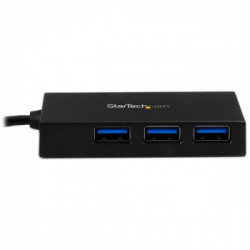 StarTech.com Hub USB 3.0 a 4 porte - Perno e Concentratore USB-C a 4x USB-A - Adattatore di Alimentazione incluso