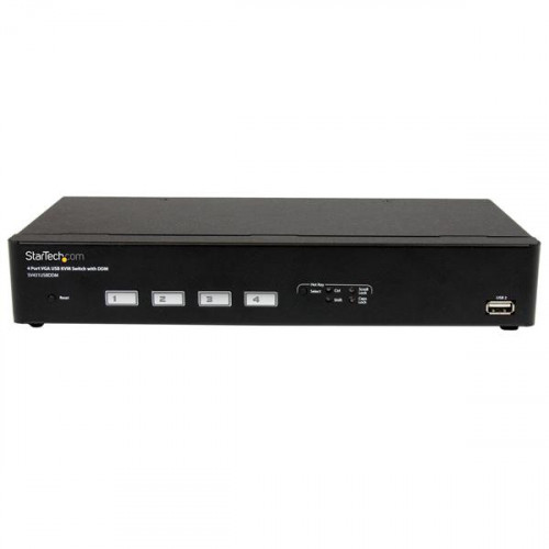 StarTech.com Switch KVM VGA USB a 4 porte con...