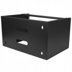 StarTech.com Staffa per montaggio a parete 30 cm 6U per quadri per prese