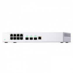 QNAP QSW-308-1C switch di rete Non gestito Gigabit Ethernet (10/100/1000) Bianco