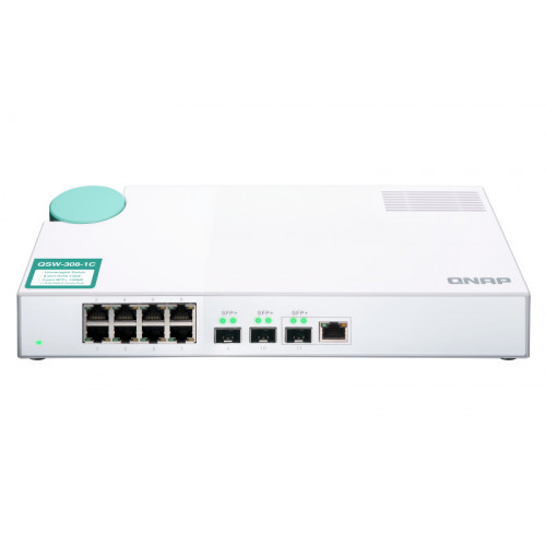 QNAP QSW-308-1C switch di rete Non gestito...