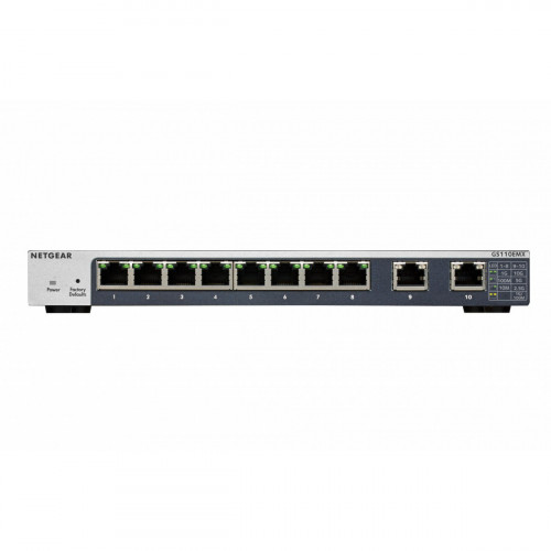 Netgear GS110EMX Gestito L2 10G Ethernet...