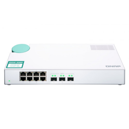 QNAP QSW-308S switch di rete Non gestito...