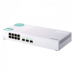 QNAP QSW-308S switch di rete Non gestito Gigabit Ethernet (10/100/1000) Bianco