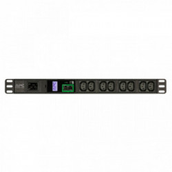 APC EPDU1016M unità di distribuzione dell'energia (PDU) 1U Nero 8 presa(e) AC