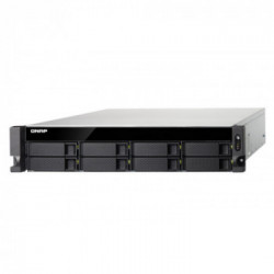 QNAP TS-877XU-RP 2600 Collegamento ethernet LAN Armadio (2U) Nero, Grigio NAS