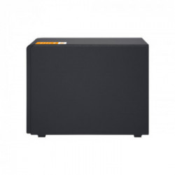 QNAP TL-D400S contenitore di unità di archiviazione 2.5/3.5" Enclosure HDD/SSD Nero, Grigio