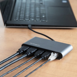 StarTech.com Mini Docking Station Thunderbolt 3 per Portatili - Doppio HDMI - 4k 60Hz