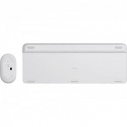 Logitech MK470 tastiera RF Wireless QWERTY US International Bianco