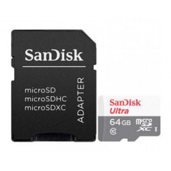 SanDisk 64GB Ultra microSDXC memoria flash Classe 10