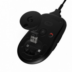 Logitech Pro mouse RF Wireless Ottico 16000 DPI Mano destra