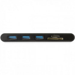 StarTech.com Adattatore Multi-porta USB-C con HDMI e VGA per portatili - 3x USB 3.0 - Lettore Schede SD - PD 3.0 - Cavo