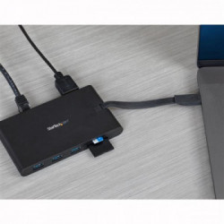 StarTech.com Adattatore Multi-porta USB-C con HDMI e VGA per portatili - 3x USB 3.0 - Lettore Schede SD - PD 3.0 - Cavo