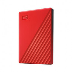 Western Digital My Passport disco rigido esterno 4000 GB Rosso