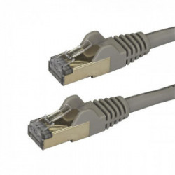 StarTech.com Cavo patch CAT6a da 7,5 m - Schermato (STP) - Filo di rame al 100% - connettore antistrappo - grigio