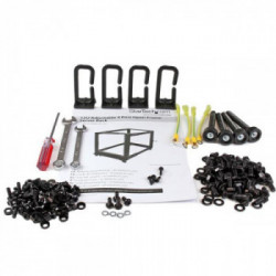 StarTech.com Armadio Server Rack con 4 staffe a Telaio Aperto 12U con profondita' regolabile