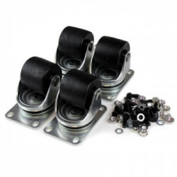 StarTech.com Armadio Server Rack con 4 staffe a Telaio Aperto 12U con profondita' regolabile