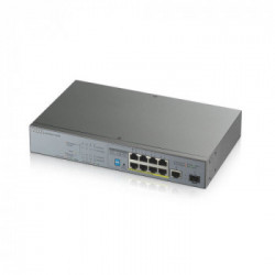 Zyxel GS1300-10HP-EU0101F switch di rete Non gestito Gigabit Ethernet (10/100/1000) Grigio Supporto Power over Ethernet (PoE)