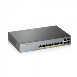 Zyxel GS1350-12HP-EU0101F switch di rete Gestito L2 Gigabit Ethernet (10/100/1000) Grigio Supporto Power over Ethernet (PoE)